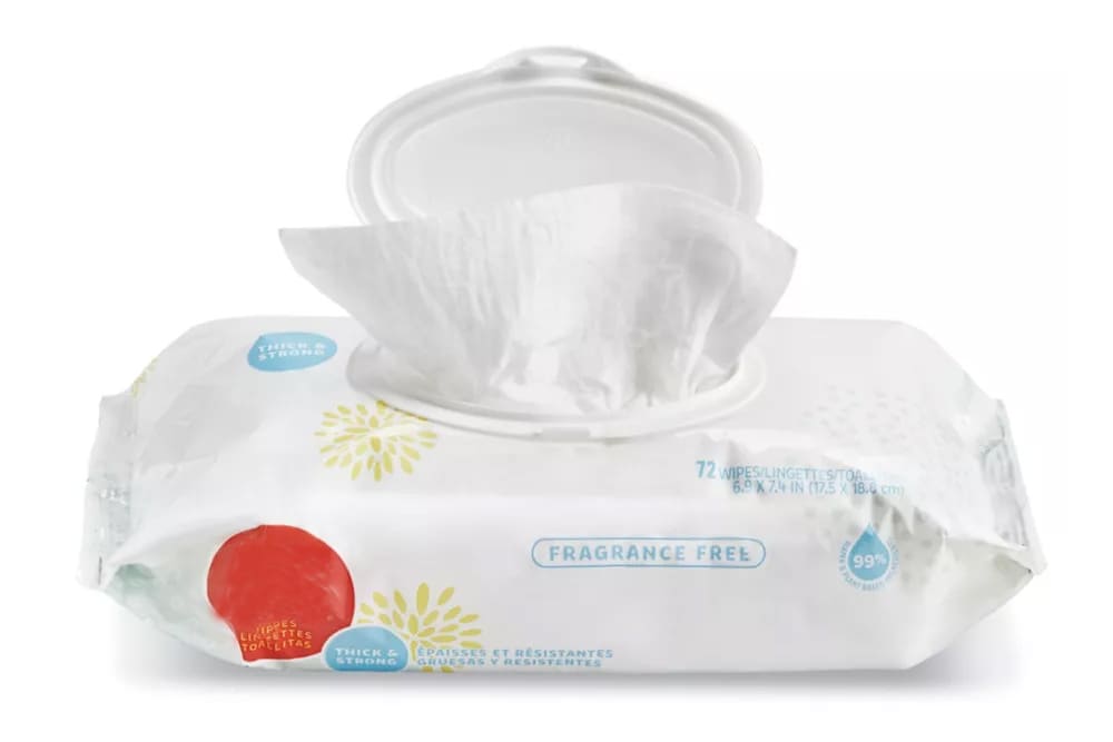 unscented baby wipes